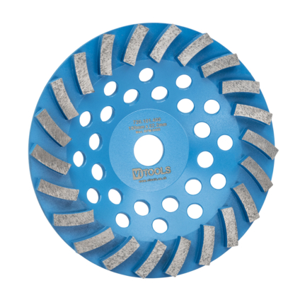 Vi Tools Turbo Diamond Grinding Disc Wheel , Surface grinding 7 " 178mm 180mm