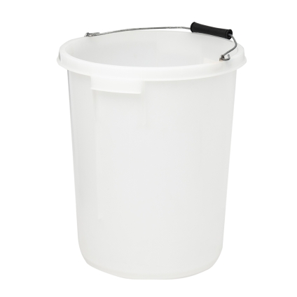 Vi Tools 25ltr White Plastic Mixing Bucket