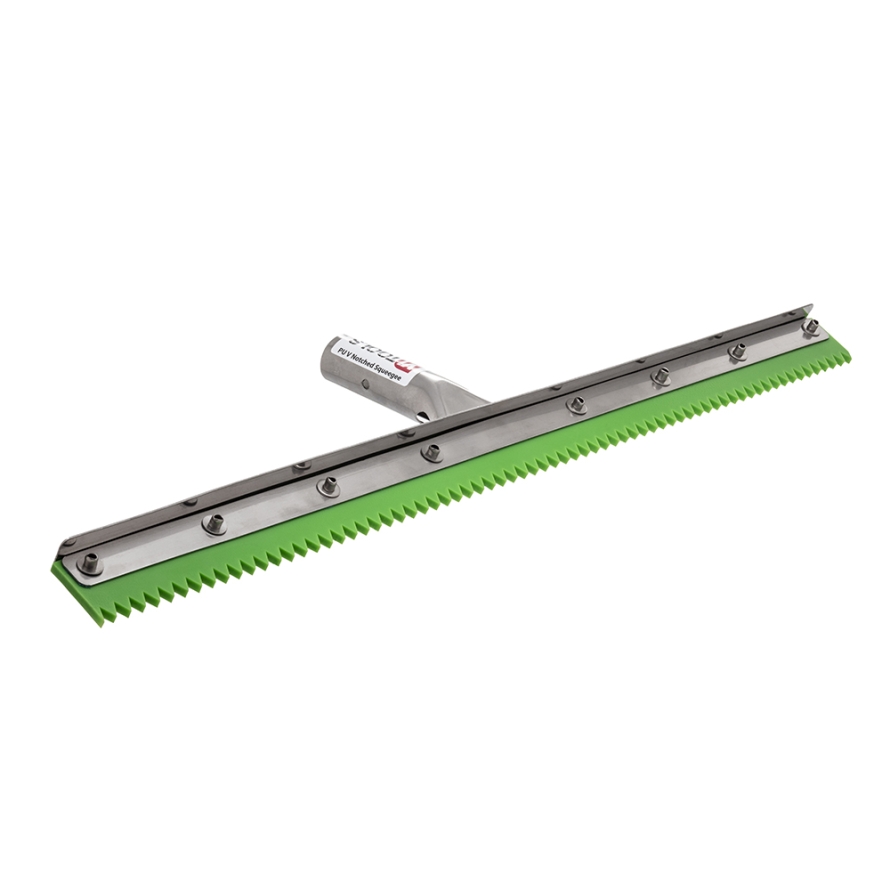 Vi Tools PU V Notched Serrated Squeegee 8mm