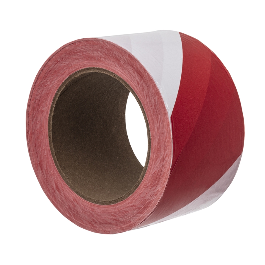 Vi Tools Red White Barrier Tape 500m