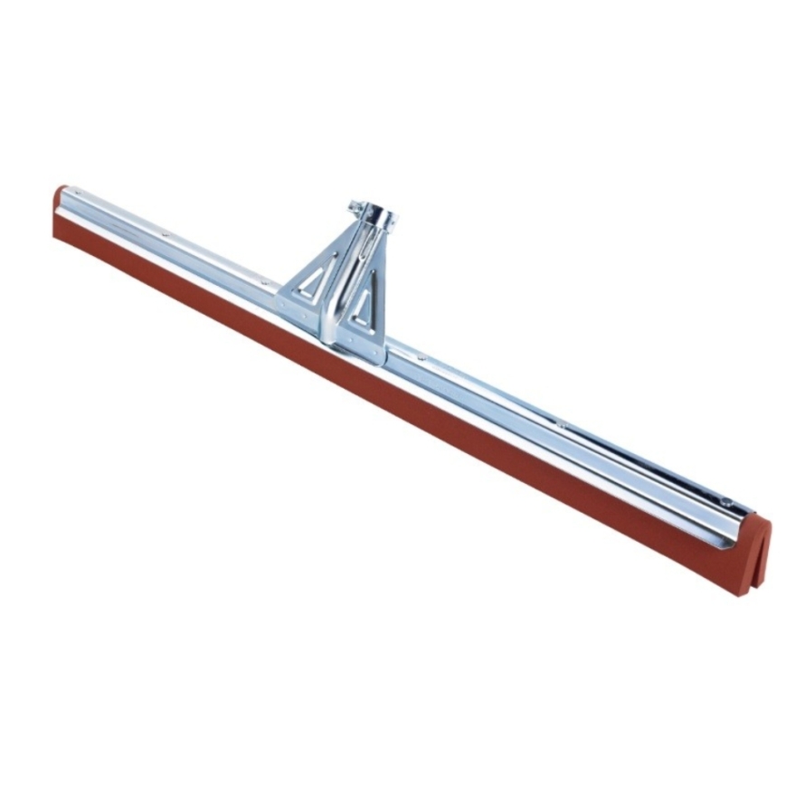 Heavy Duty Chrome Squeegee Red Neoprene (Oil Resistant)